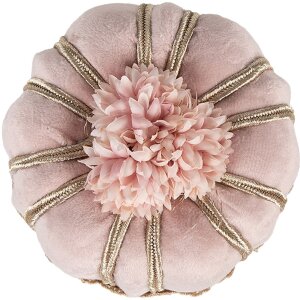 Clayre & Eef 65925 Tort dekoracyjny różowe złoto Ø12x7cm styl vintage