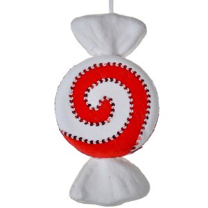 Clayre & Eef 66110 Zawieszka dekoracyjna candy red...