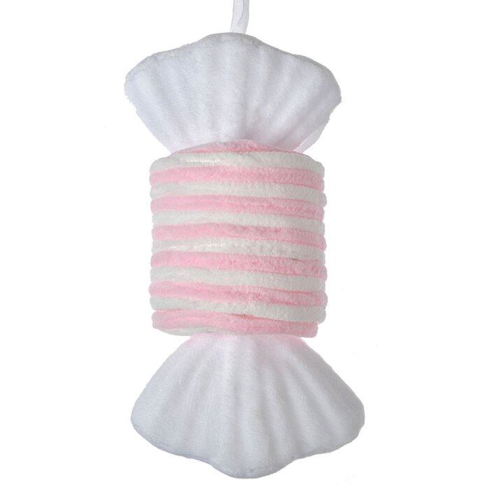 Clayre & Eef 66111P Wisiorek Candy Pink White 11x8x20 cm