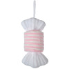 Clayre & Eef 66111P Wisiorek Candy Pink White 11x8x20 cm