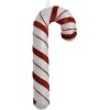 Clayre & Eef Wisiorek dekoracyjny Candy Cane Biały Czerwony 8x3x20 cm