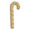 Clayre & Eef Wisiorek Candy Cane Żółty Różowy 10x3x26 cm Plastik