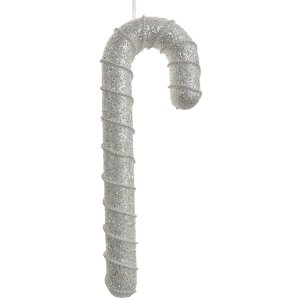 Clayre & Eef 66184 Wisiorek Candy Cane Biały 12x4x33...