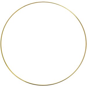 Clayre & Eef 66200L Dekoracyjny Ring Złoty Ø...