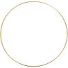 Clayre & Eef 66200L Dekoracyjny Ring Złoty Ø 40x1 cm