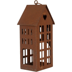 Clayre & Eef 6Y5792 Dekoracja Dom Metal Brązowy 13x11x30 cm Styl wiejski
