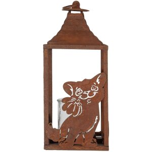 Clayre & Eef 6Y5776 Latarnia 15x15x37 cm Brązowy...