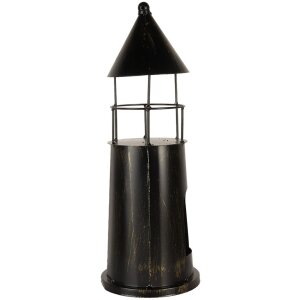 Clayre & Eef Latarnia Morska Ø16x45 cm Metalowa Styl Wiejski