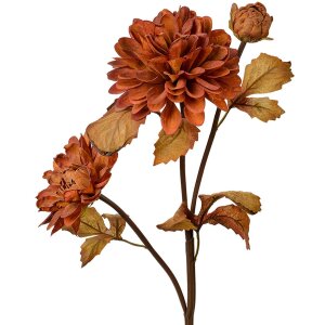 Clayre & Eef 6PL0387CH Sztuczny kwiat brązowy 66 cm