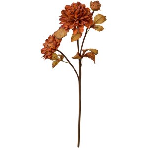 Clayre & Eef 6PL0387CH Sztuczny kwiat brązowy 66 cm
