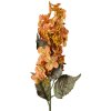 Clayre & Eef dekoracyjna gałązka z kwiatami pomarańczowa zieleń 71cm