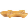 Clayre & Eef 6CE2134 Miska Piernikowy Ludzik Brązowa 14x16x2 cm Styl Country