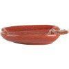 Clayre & Eef 6CE2153 Miska Jabłko Ceramika Czerwony Zielony 13x13x2 cm