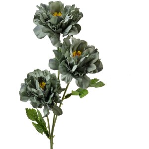 Clayre & Eef gałązka dekoracyjna kwiaty zielone 64cm...