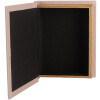 Clayre & Eef 66258 Zestaw 3 pudełek do przechowywania Retro Vintage Wood Beige Brown