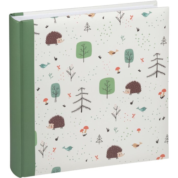 Album dziecięcy Walther Forrest Life zielony 26x25cm 50 stron karton fotograficzny