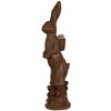 Clayre & Eef 5MG0056 Dekoracja Królik brązowy 29x20x91 cm Tlenek magnezu