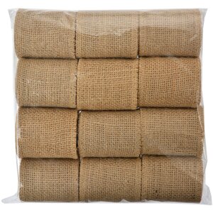 Clayre & Eef Taśma Jutowa Brązowa 5x200 cm –...