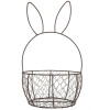 Clayre & Eef 6Y5794 Zestaw 2 koszy metalowych brązowych Ø 33x55 cm Ø 27x45 cm