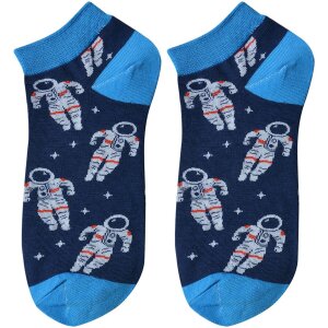 Juleeze skarpetki do trampek z motywem astronautów...