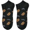 Juleeze JZSSK0018 Skarpetki z motywem hot doga Czarny Rozmiar 36-41