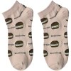 Juleeze JZSSK0030 Skarpetki z motywem Macaron Beżowy Zielony Gr 3641