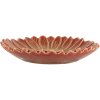 Clayre & Eef 6CE2158 Miska Kwiat Czerwony Żółty Ø14x3cm