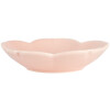 Clayre & Eef 6CEBO0210 Miska różowa Ø 14x3 cm ceramiczna w kształcie kwiatu w stylu vintage