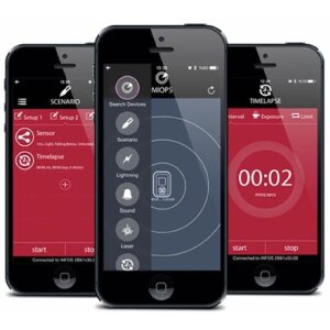 Wyzwalacz Miops Smart Plus z kablem Canon C1 Czarny Jeden rozmiar