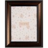 Clayre & Eef Ramka na zdjęcia Brązowo-Czarna 20x25 cm Barokowa