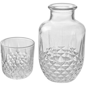 Clayre & Eef 6GL4720 Karafka ze szkła Classic 550 ml...
