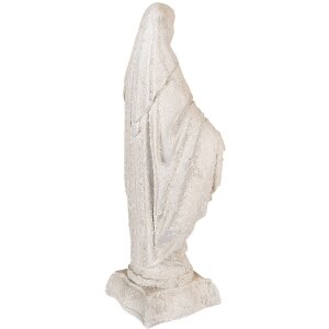 Clayre & Eef Figura Marii Beżowo-Brązowa 17x12x41 cm