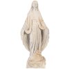 Clayre & Eef Figura Marii Beżowo-Brązowa 17x12x41 cm