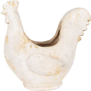 Clayre & Eef 6MG0115 Doniczka dekoracyjna beżowo-brązowa 36x18x35 cm