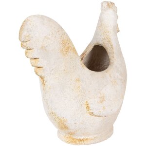 Clayre & Eef 6MG0115 Doniczka dekoracyjna beżowo-brązowa 36x18x35 cm
