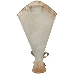 Clayre & Eef Doniczka Żelazna Vintage Zielony 50 cm