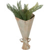 Clayre & Eef Doniczka Żelazna Vintage Zielony 50 cm