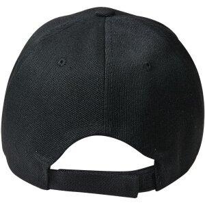 Juleeze JZCAP0012Z Czapka z daszkiem czarna 57 cm Regulacja 100% poliester