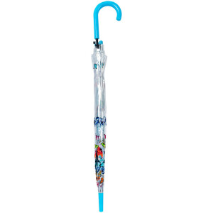 Parasol Juleeze JZUM0093 Przezroczysty motyw motyla Ø 90x82 cm Niebieski