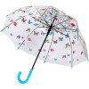 Parasol Juleeze JZUM0093 Przezroczysty motyw motyla Ø 90x82 cm Niebieski