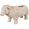 Clayre & Eef 6MG0114 Doniczka dekoracyjna beżowo-brązowa 48x19x26 cm Styl wiejski