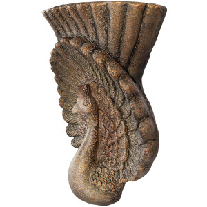 Clayre & Eef 6MG0111 Dekoracja doniczkowa brązowa 36x12x39 cm Wnętrze
