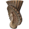 Clayre & Eef 6MG0111 Dekoracja doniczkowa brązowa 36x12x39 cm Wnętrze