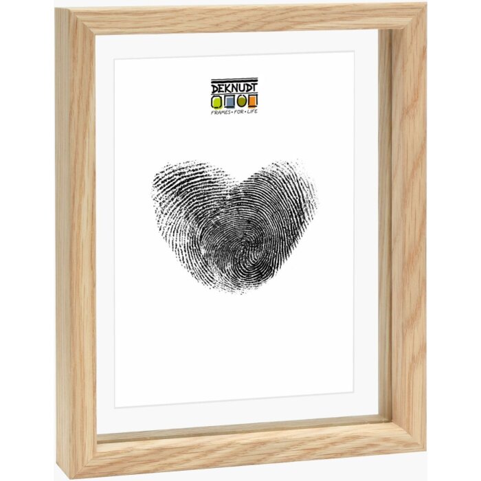 Deknudt S68SG2 Ramka na zdjęcia z drewnianą krawędzią 20x30 cm
