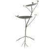 Clayre & Eef Poidło dla ptaków 6Y5656 Fontanna w stylu antycznym z metalu zielona brązowa 38x43x78 cm