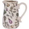 Clayre & Eef Dzbanek Dekoracyjny z Motywem Warzywnym 21x15x23 cm