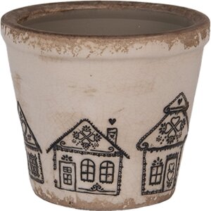 Clayre & Eef 6CE2123XS Dekoracyjny doniczka Ø 8x7 cm