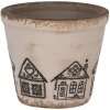 Clayre & Eef 6CE2123XS Dekoracyjny doniczka Ø 8x7 cm