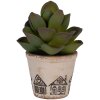 Clayre & Eef 6CE2123XS Dekoracyjny doniczka Ø 8x7 cm