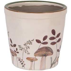 Clayre & Eef 6CELFJ0001M Dekoracyjny doniczka Ø 15x14 cm